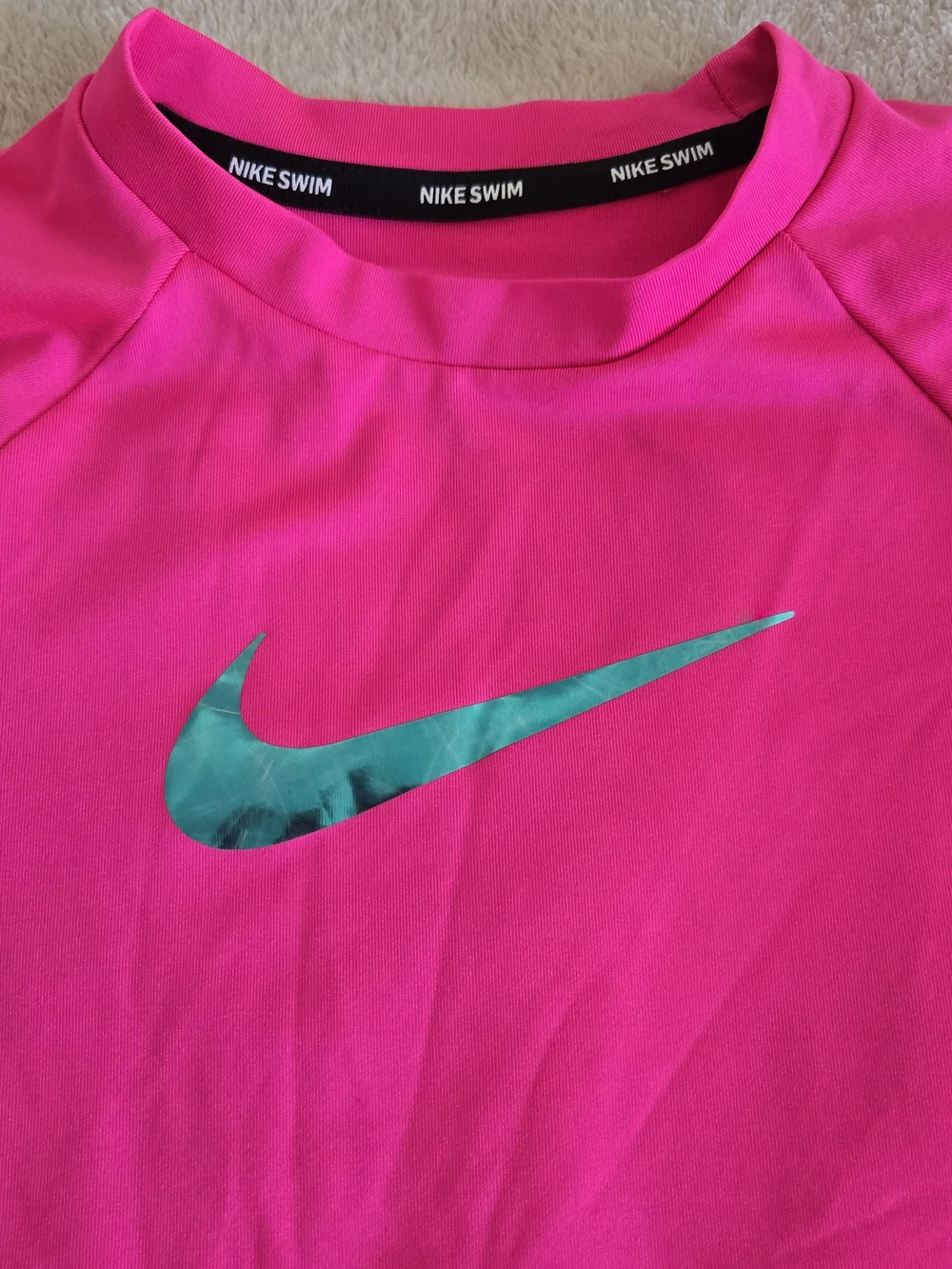 Girl's Nike Swim Top Rash Guard